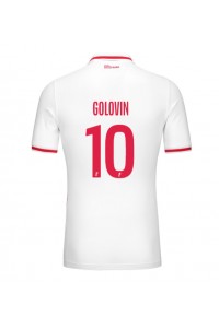 Fotbalové Dres AS Monaco Aleksandr Golovin #10 Domácí Oblečení 2024-25 Krátký Rukáv